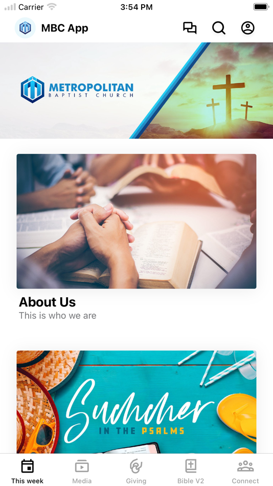 #1. Metropolitan Baptist App (iOS) 由: METROPOLITAN BAPTIST CHURCH OF MIAMI, FLORIDA, I