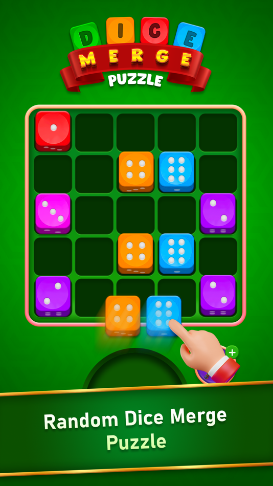 #4. Dice Merge Puzzle ・Dice Games (iOS) Podle: AH GAME STUDIO