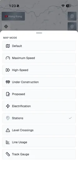 RailsMaps iPhone Ekran Görüntüsü 6