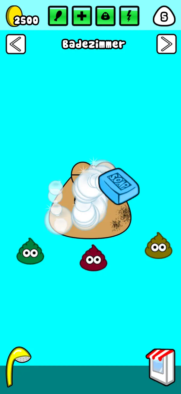 Pou iPhone Spiel Screenshot 2 – Spiele