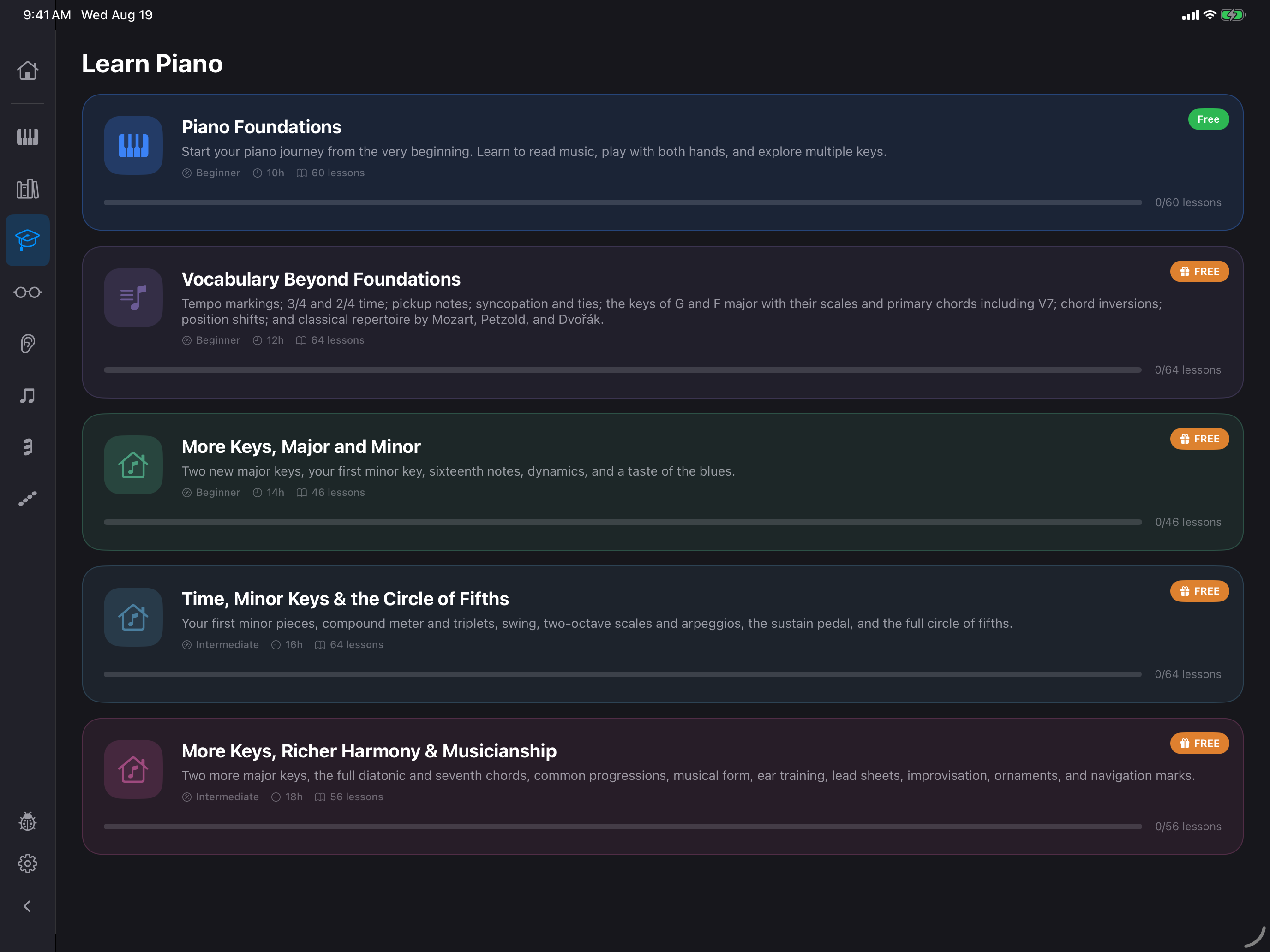 Piano Magistra screenshot 7