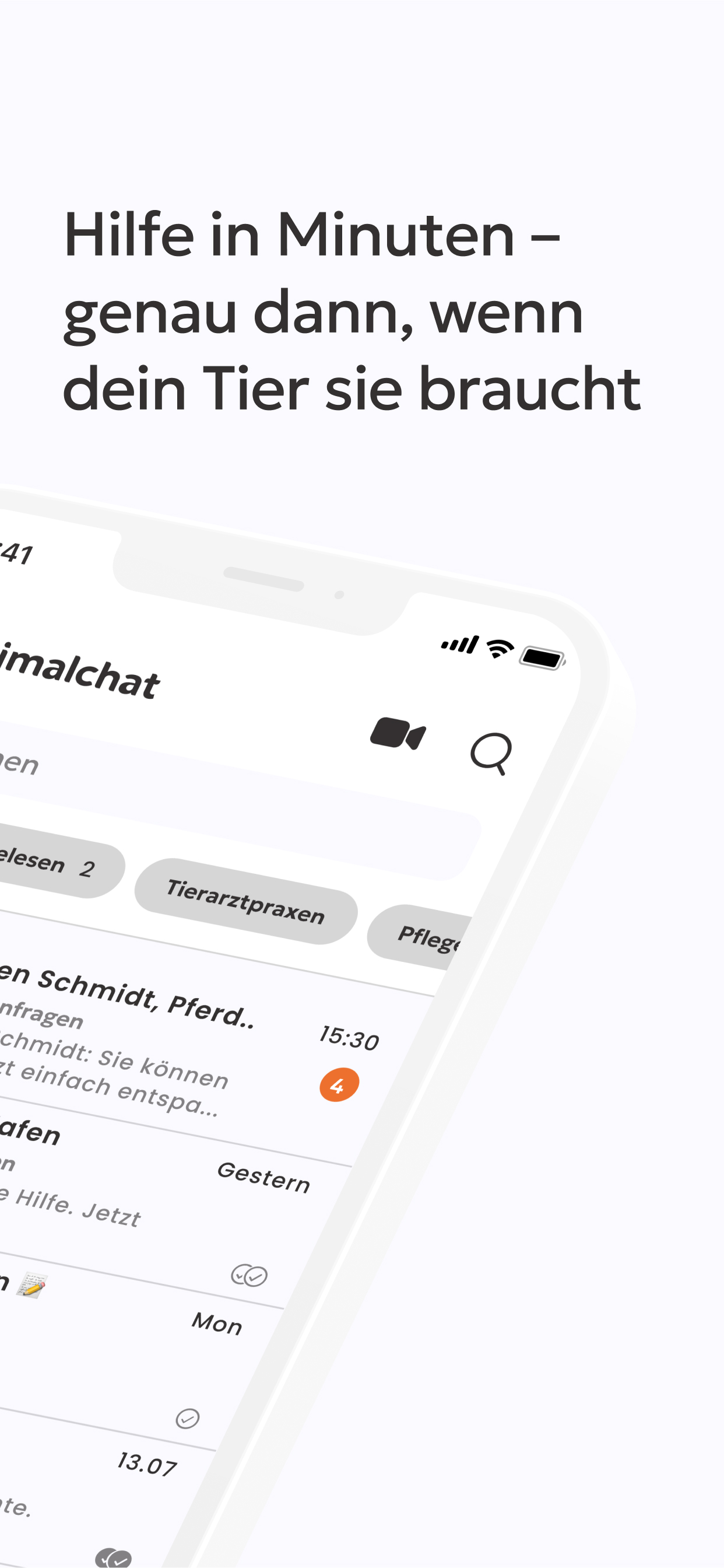AnimalChat: Für Tierhalter