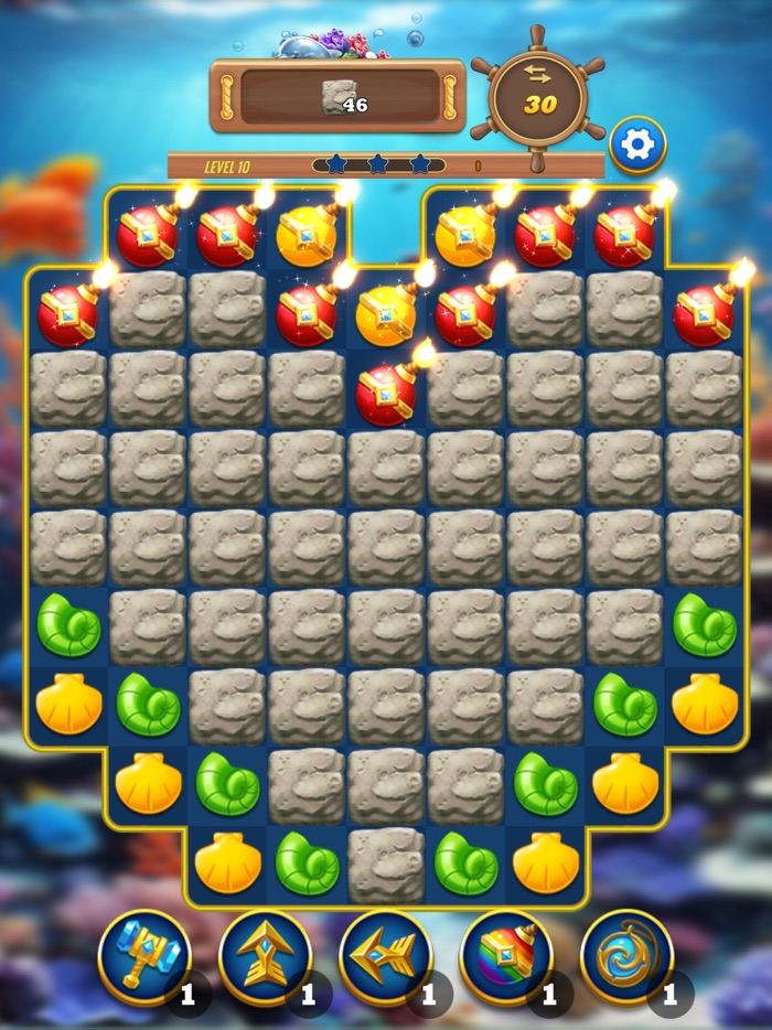 Marine Match 3 Puzzle