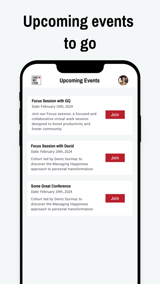 #7. Love not Fear (iOS) โดย: Corepany