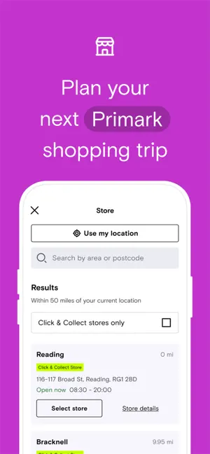 Primark iPhone screenshot 4