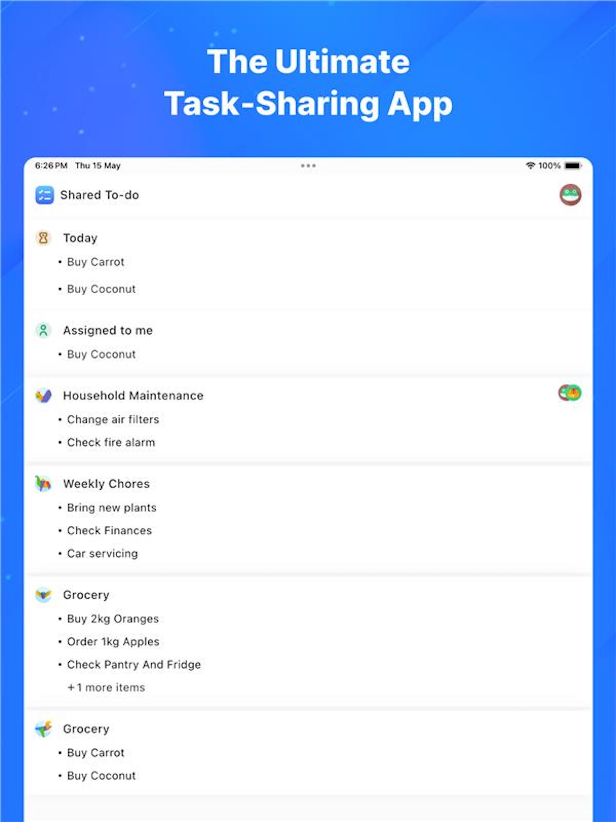 Shared Todo
