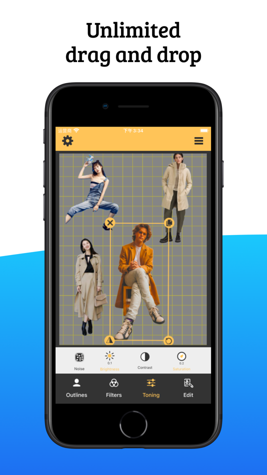 #2. O!Pico - image&photo cutout (iOS) 由: 万象 包