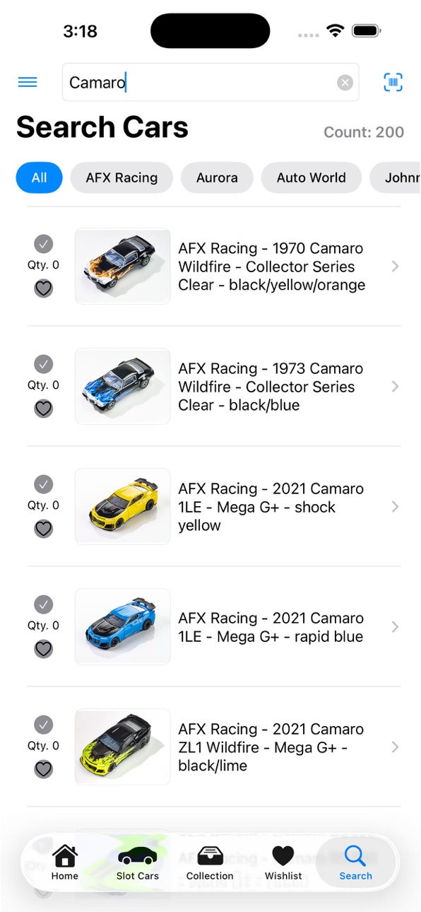 iPhone screenshot