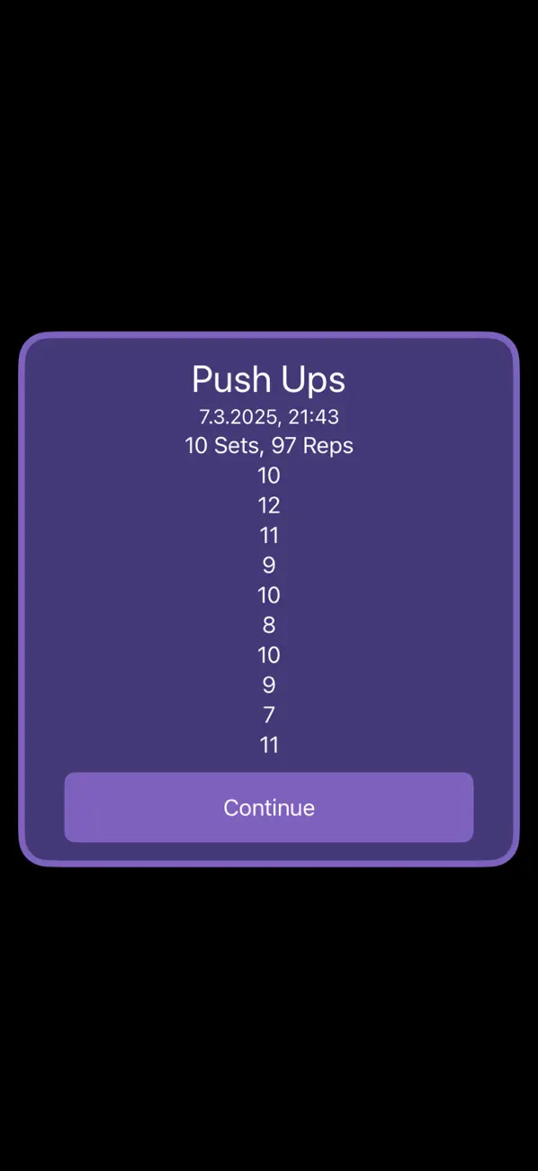 Screenshot #3 pour easyrepcounter