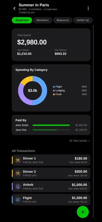 Orion Trip Ledger screenshot 1