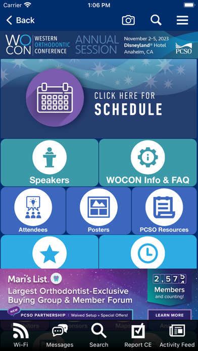 PCSO Events Screenshot