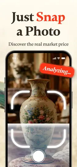 Captura de pantalla de AI Antique Identifier - Antiqo en iPhone 1