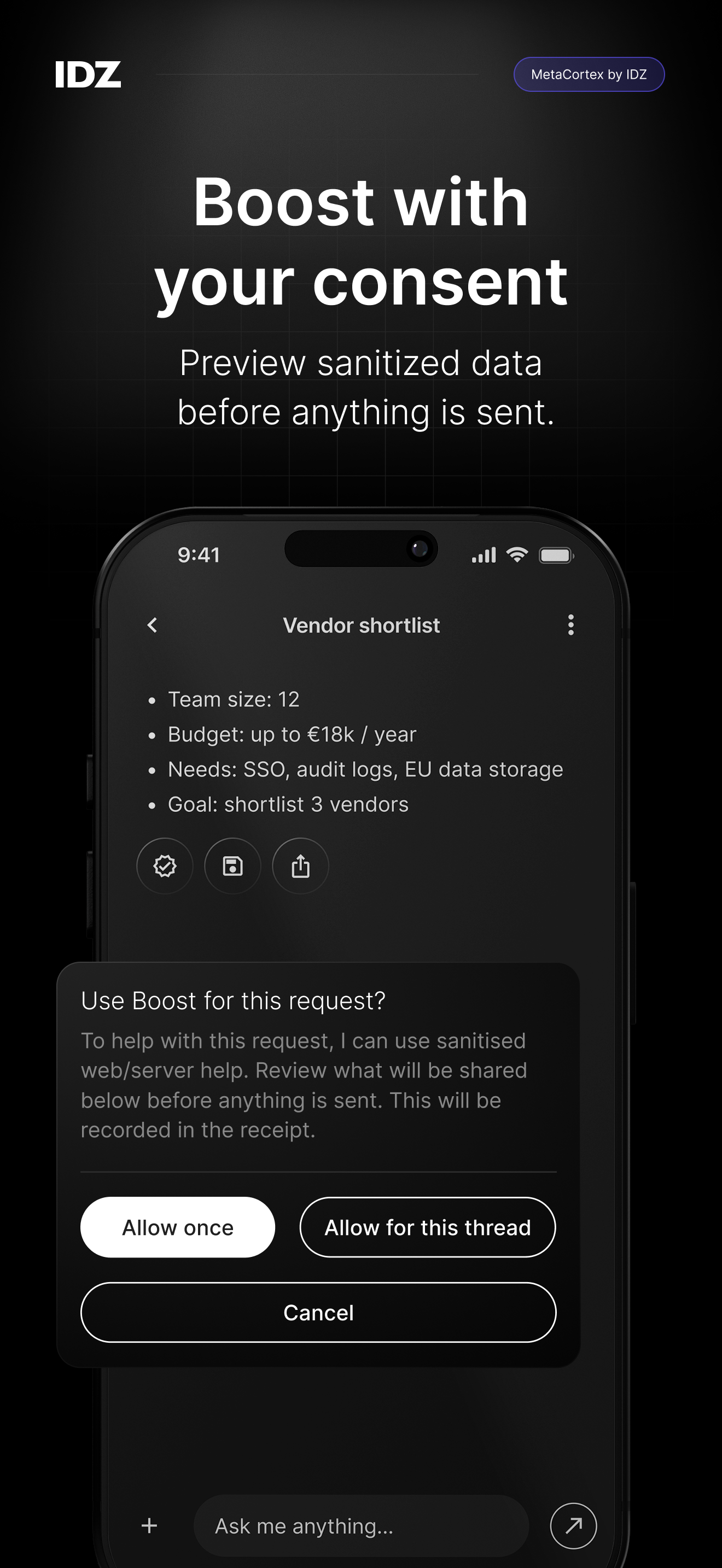IDZ screenshot 3
