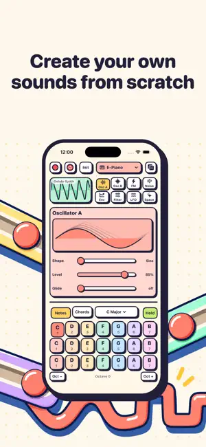Gelato Synth screenshot 2