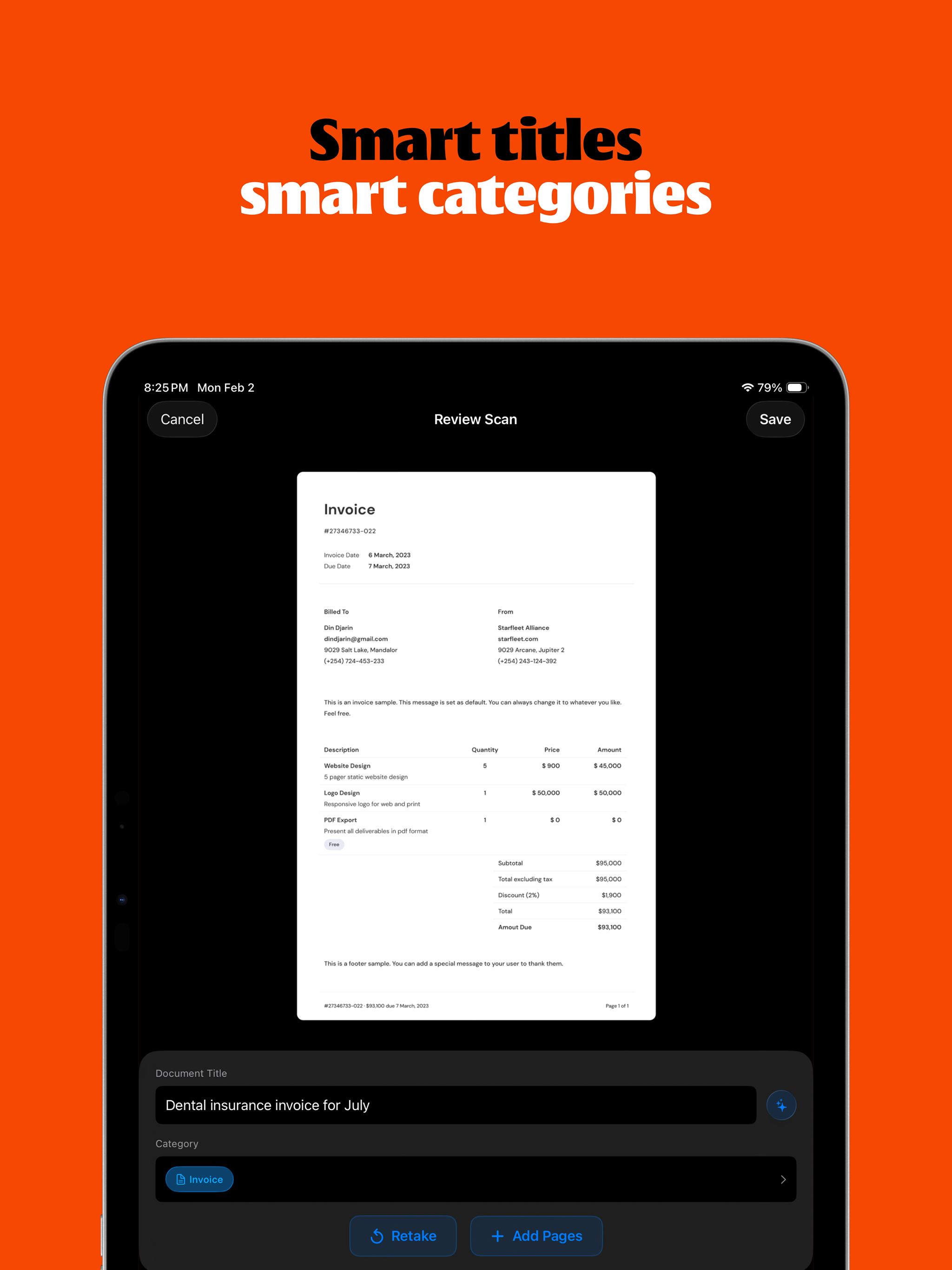 PDF Scanner: AI Doc Scan screenshot 14