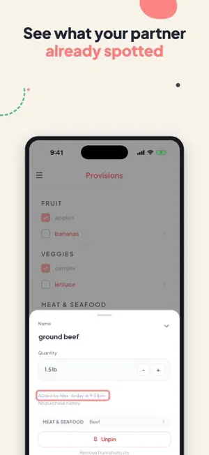 Provisions: Shopping List screenshot 3