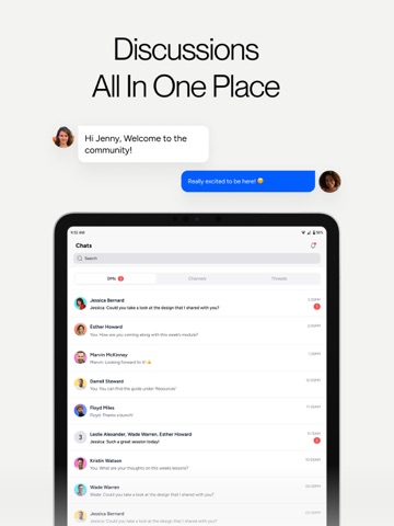 Disco: Community & Learning iPad screenshot