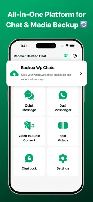 WAM - Recover Deleted Messages iPhone screenshot 2
