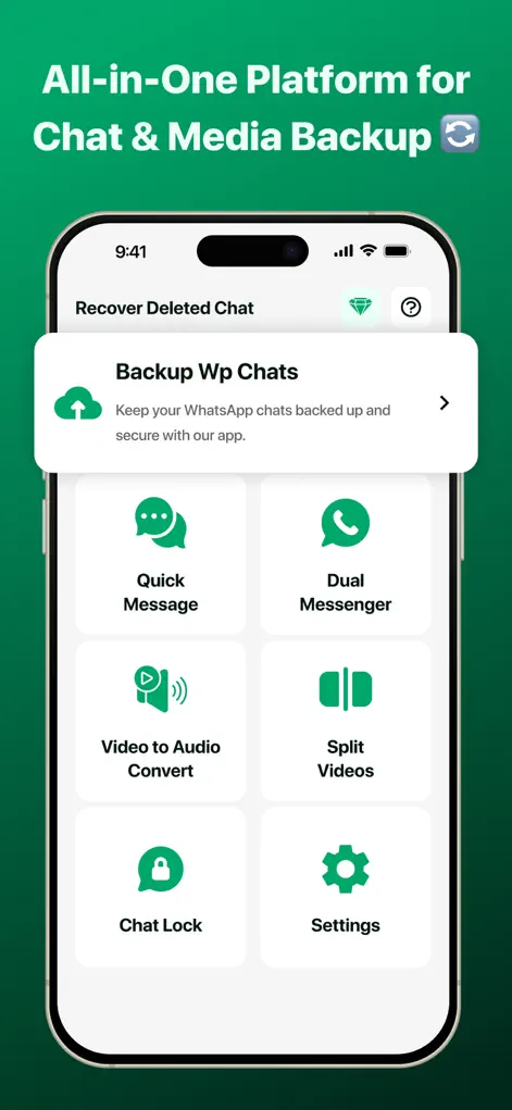 WAM - Recover Deleted Messages - Social Networking App | MWM
