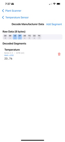 Plant Scanner BLE Screenshot 4 of 5
