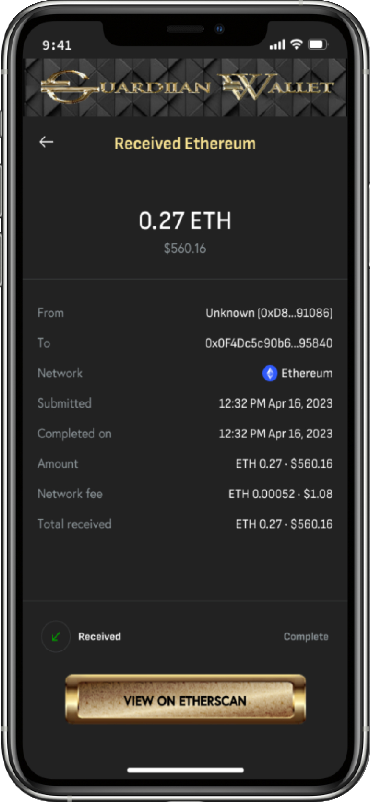 Guardiian Wallet