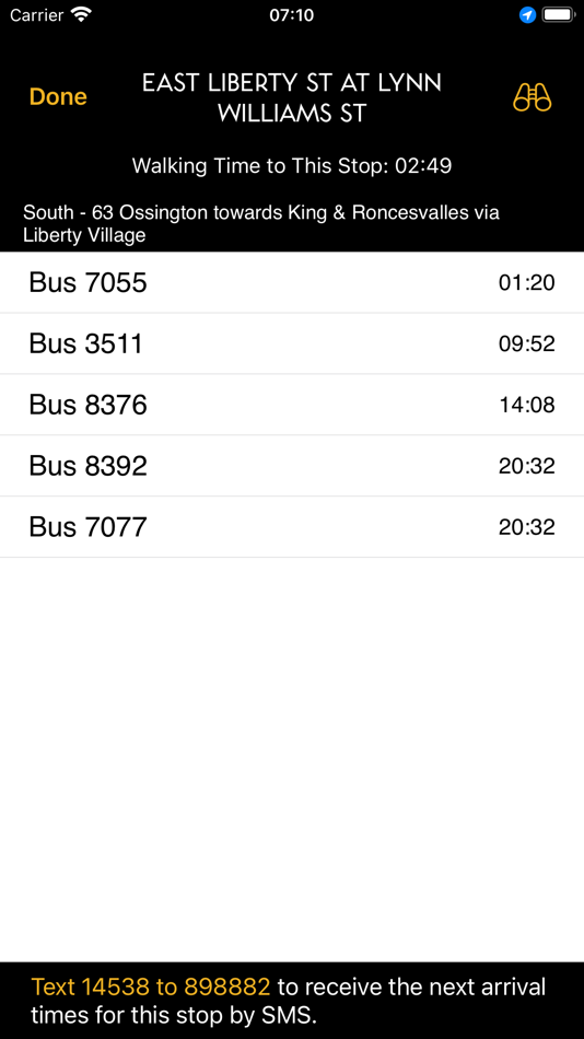 #3. TTC Bus Map (iOS) 由: Merch Visoiu