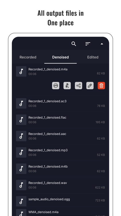 Audio Noise Reducer & Recorder screenshot-6