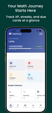 MathFlash — Math Flashcards Screenshot 1 of 5