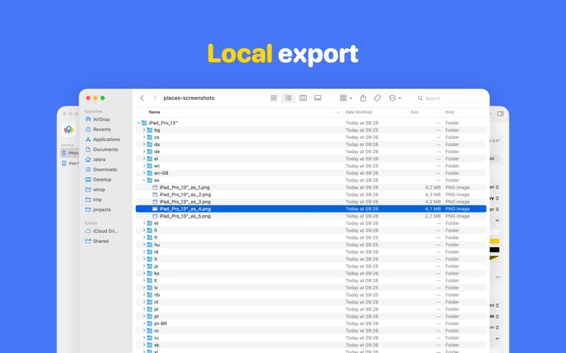 App screenshot