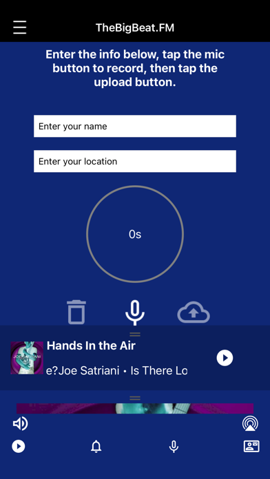 The Big Beat FM iPhone screenshot 4 - Entertainment app