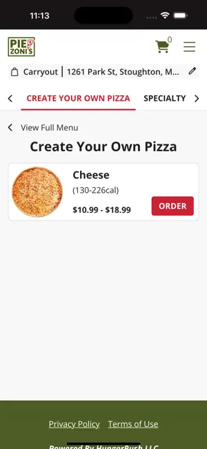 Piezonis App screenshot 3