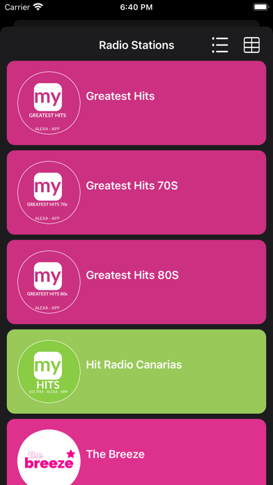 MyRadio Player Spain Screenshot