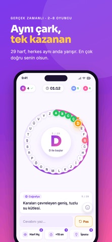 Kelime Düellosu - Online iPhone screenshot