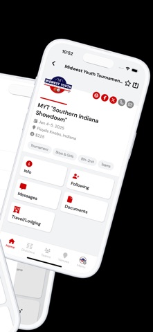 Midwest Youth Tournaments iPhone screenshot