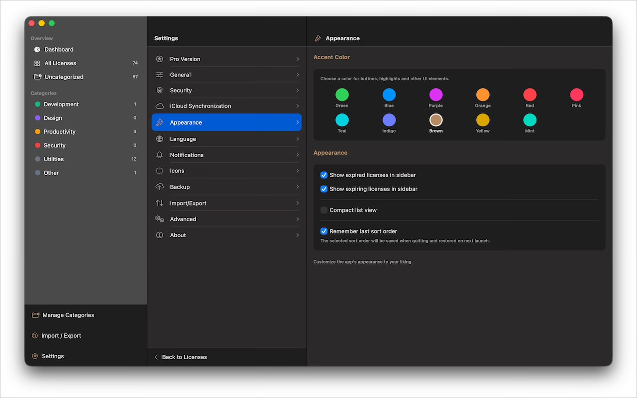LicenseManagerPro screenshot 20