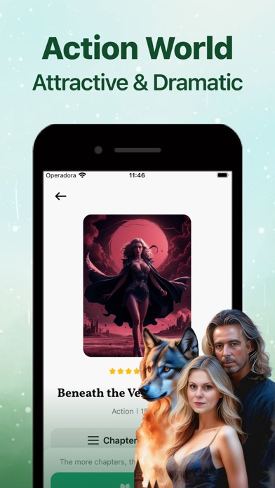 Fiction Novel Read Any Stories Screenshot
