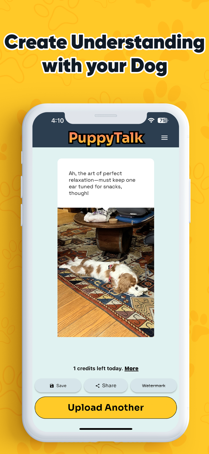 PuppyTalk Dog/Pet Translator
