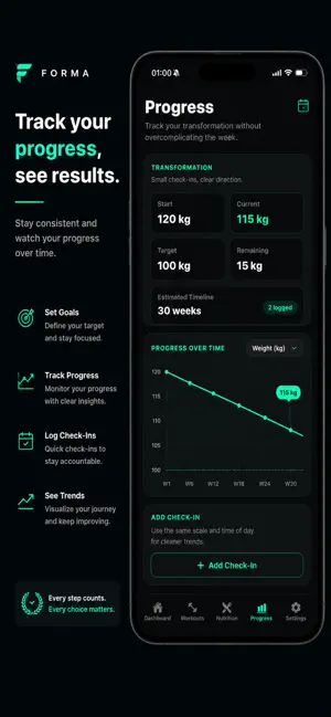 FORMA: Fitness Tracker screenshot 3