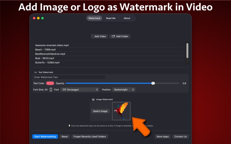 Video Watermark Creator screenshot 4