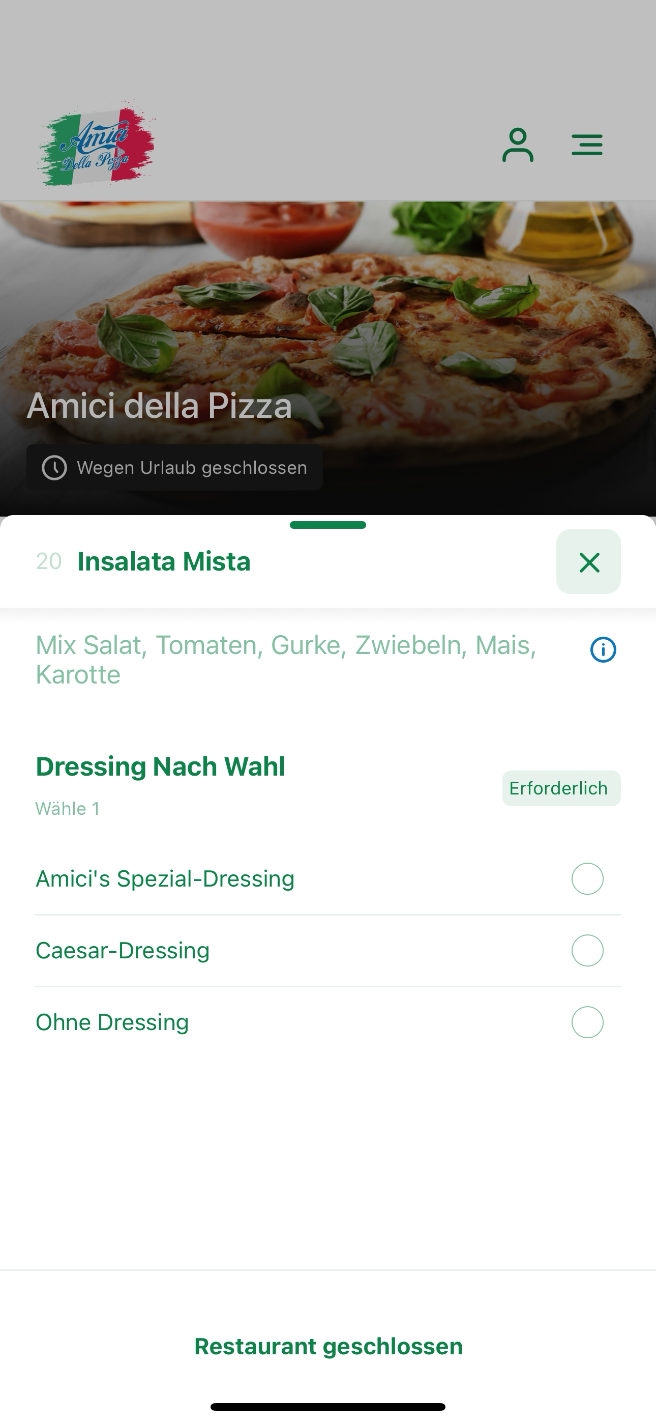 Amici della Pizza screenshot 4