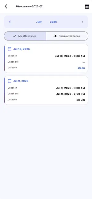 Employee Self Service - HRMS screenshot 3