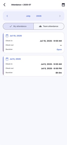 Employee Self Service - HRMS screenshot