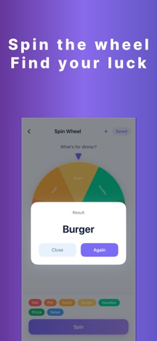OmiPick - Spin Wheel Decisions Screenshot 2 of 5