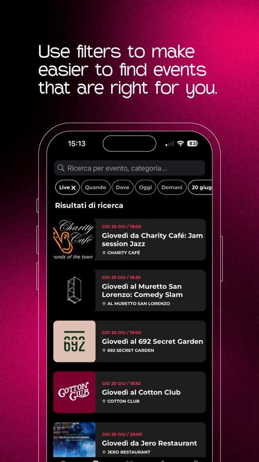 #3. Nightify: events and tickets (iOS) โดย: Nightify SRL