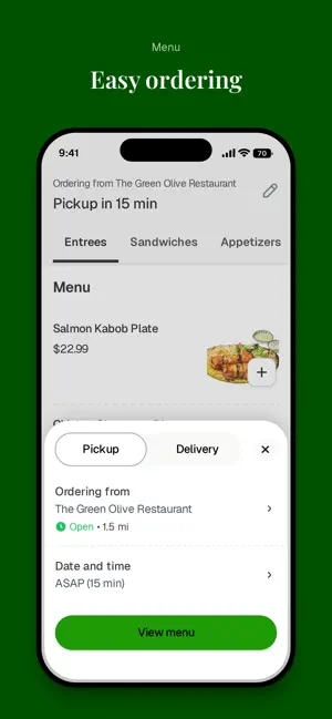 The Green Olive Restaurant screenshot 3