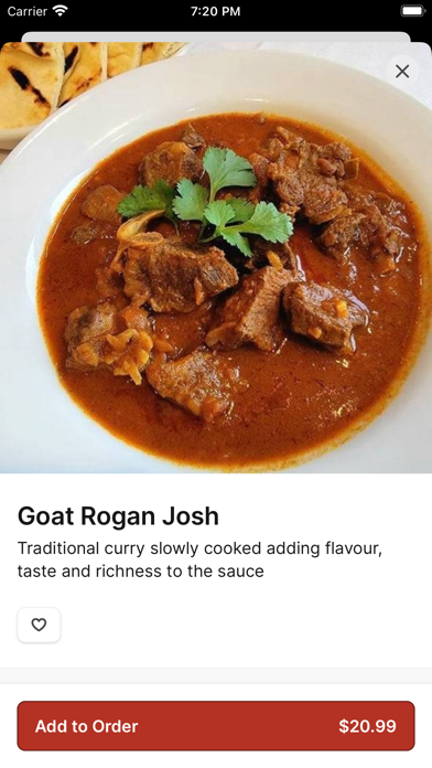 It’s Masala Time iPhone screenshot 4 - Food & Drink app