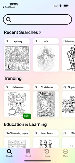 Coloring Page Search & Print screenshot 1