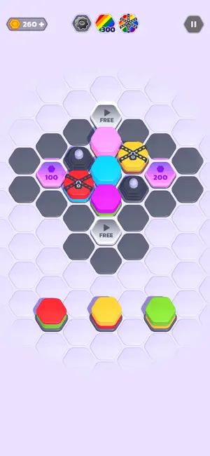 Hexa Sort Color Slide Puzzle screenshot 4