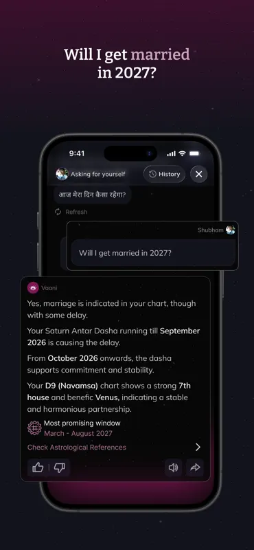 Melooha: AI Astrology & Kundli screenshot 4 of 9