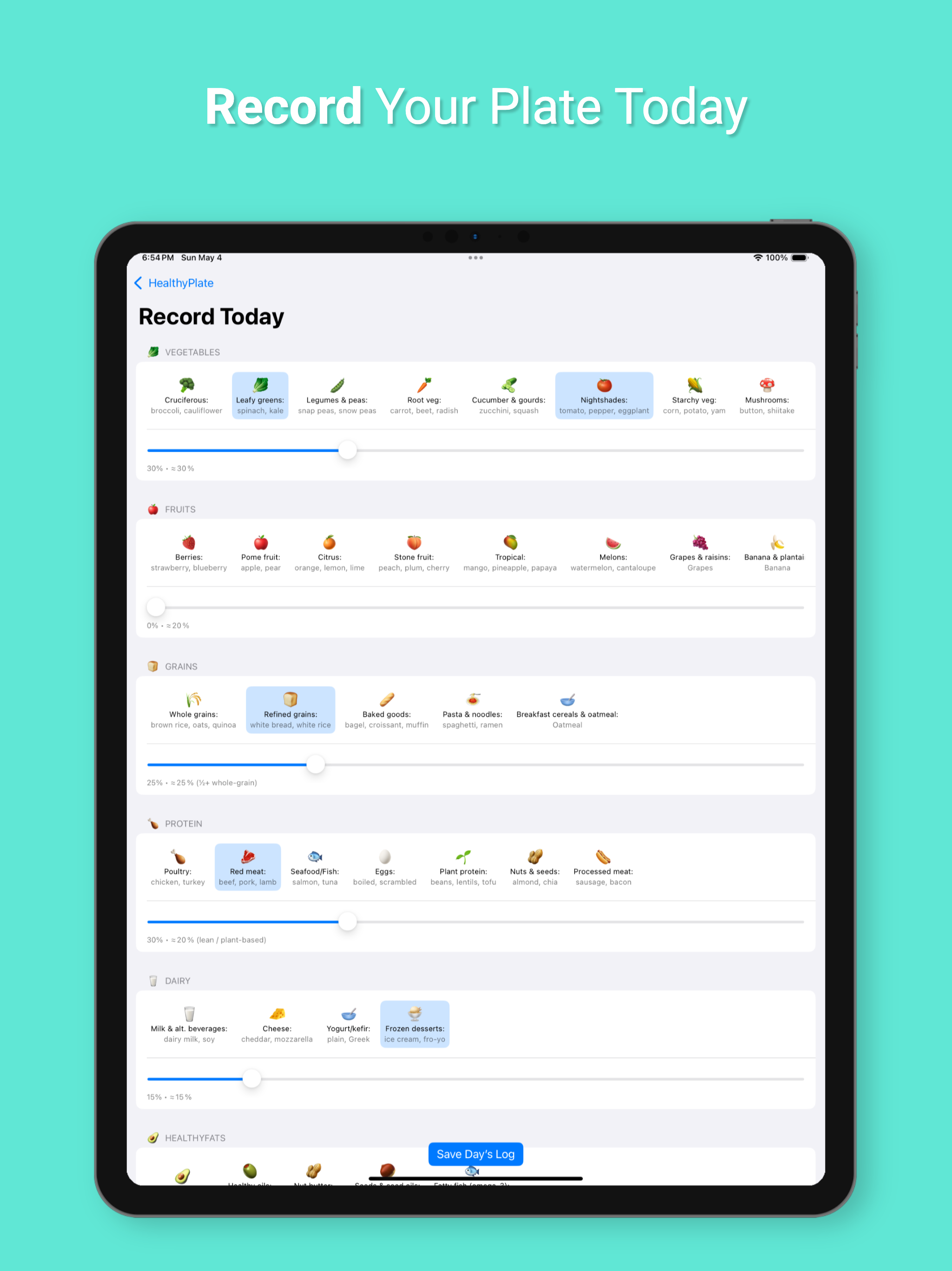 HealthyPlateAI screenshot 4